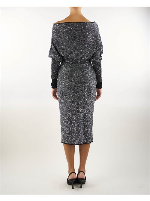 Viscose yarn dress with sequins Max Mara Studio MAX MARA STUDIO | abito | OPZIONE1